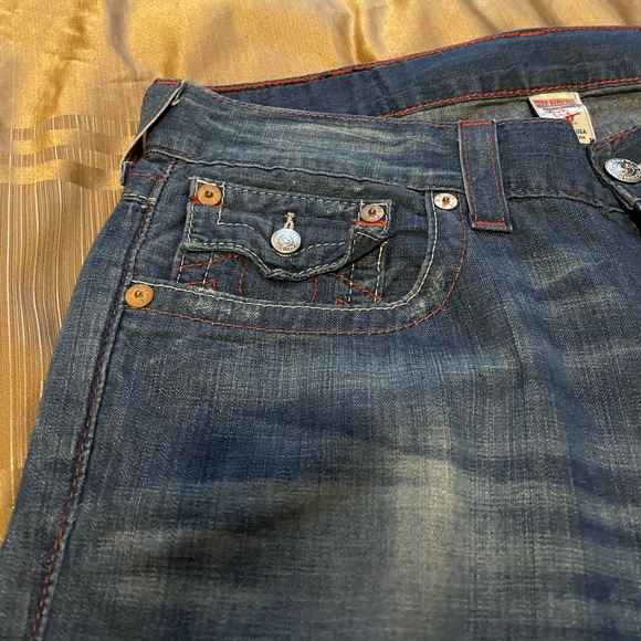 Mens true religion jeans size 34 - Picture 4 of 6